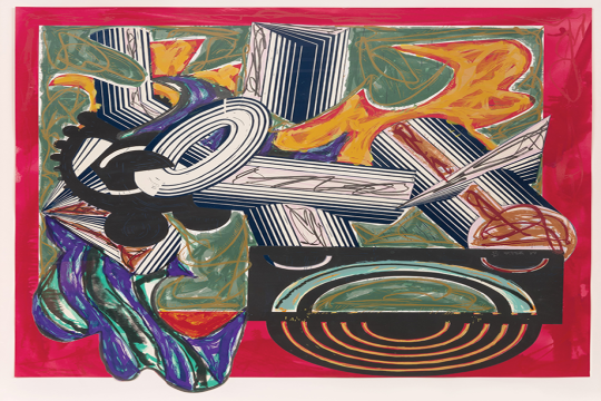 this is a painting by Frank Stella