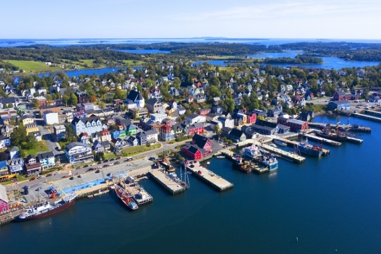 Nova Scotia aerial image